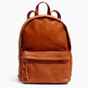 Madewell Lorimer Large Backpack English Saddle